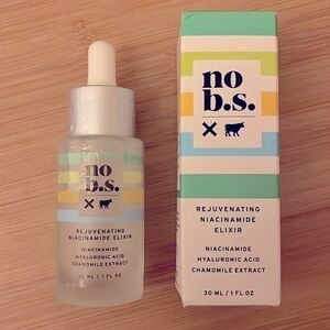 Brand New No B.S. Rejuvenating Niacinamide Elixir Hyaluronic Acid Serum Sealed
